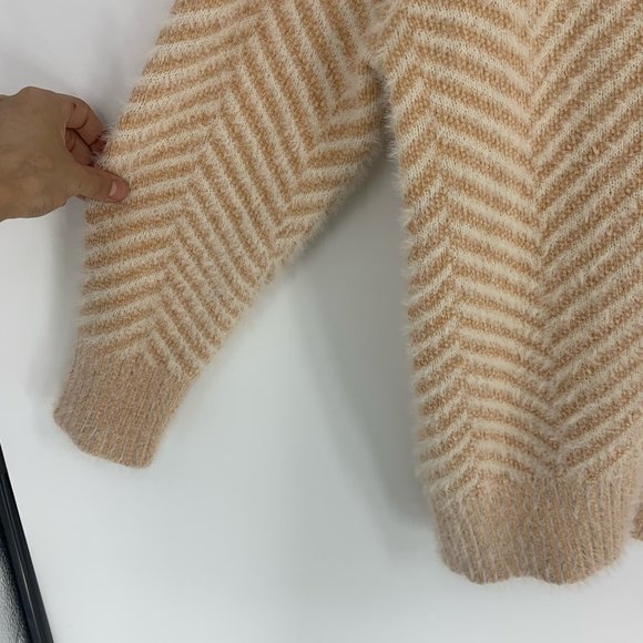 Select + Trend Cardigan Sweater Chevron Button XL - Picture 6 of 8